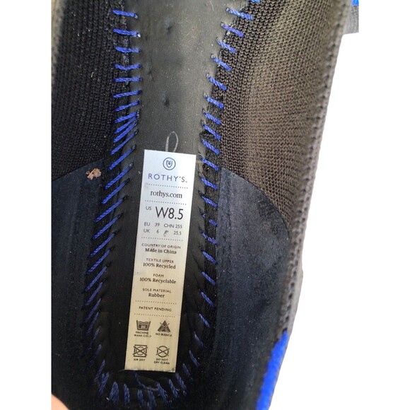 Rothy's Retired Black Ballet Flats Womens Size 8.5 EUC - Picture 6 of 9